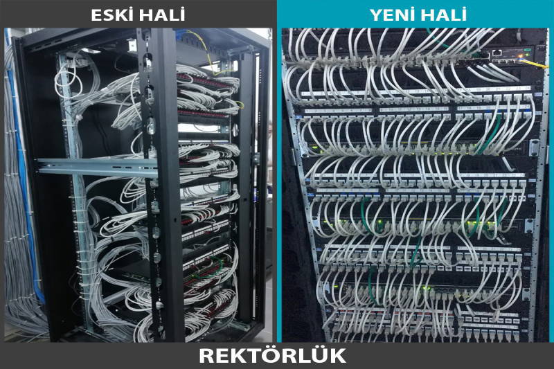 BİDB DATA ODALARI KABİN YENİLEME İŞLEMLERİ DEVAM EDİYOR