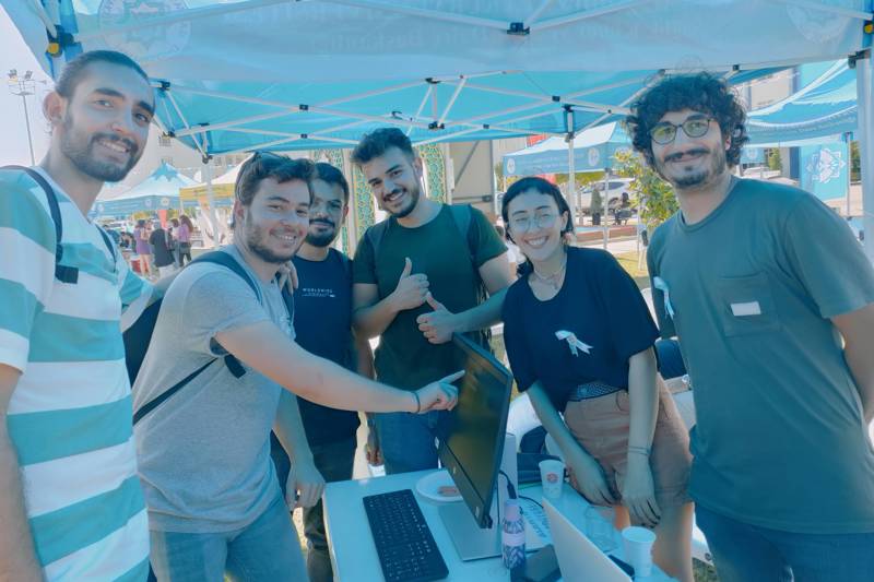 OUR DEPARTMENT TOOK ITS PLACE AT THE WELCOME FESTIVAL
